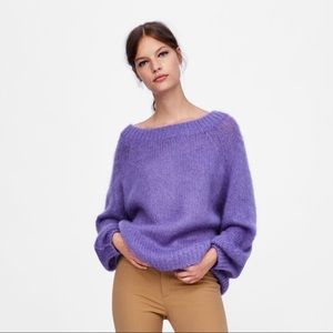 Zara textured sweater